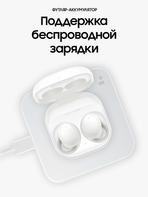 Наушники Samsung Galaxy Buds 2 белый купить по привлекательной цене 8 200 ₽ - вид 19 миниатюра