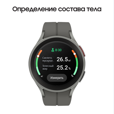 Смарт-часы Samsung Galaxy Watch 5 титан черный купить по привлекательной цене 21 500 ₽ - вид 25 миниатюра