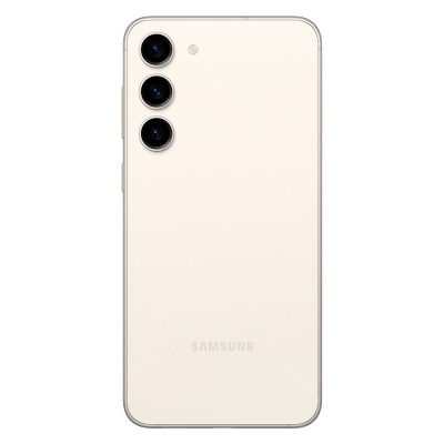 Смартфон Samsung Galaxy S23 plus 5G 256 Гб бежевый купить по привлекательной цене 77 000 ₽ - вид 3 миниатюра