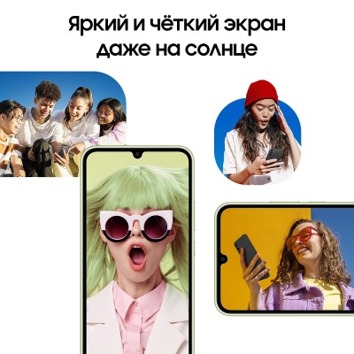 Смартфон Samsung Galaxy A34 6/128 Гб лаймовый купить по привлекательной цене 21 000 ₽ - вид 21 миниатюра