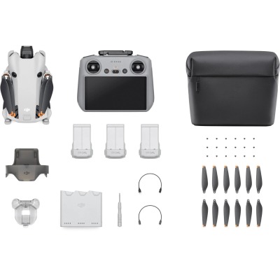 Квадрокоптер DJI Mini 4 Pro Fly More Combo Plus RC купить по привлекательной цене 126 990 ₽ - вид 3 миниатюра